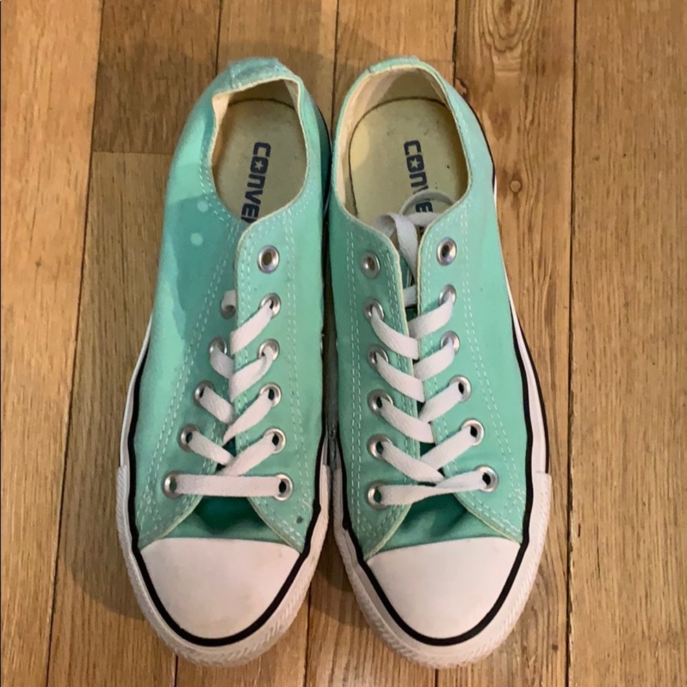 Blue converse